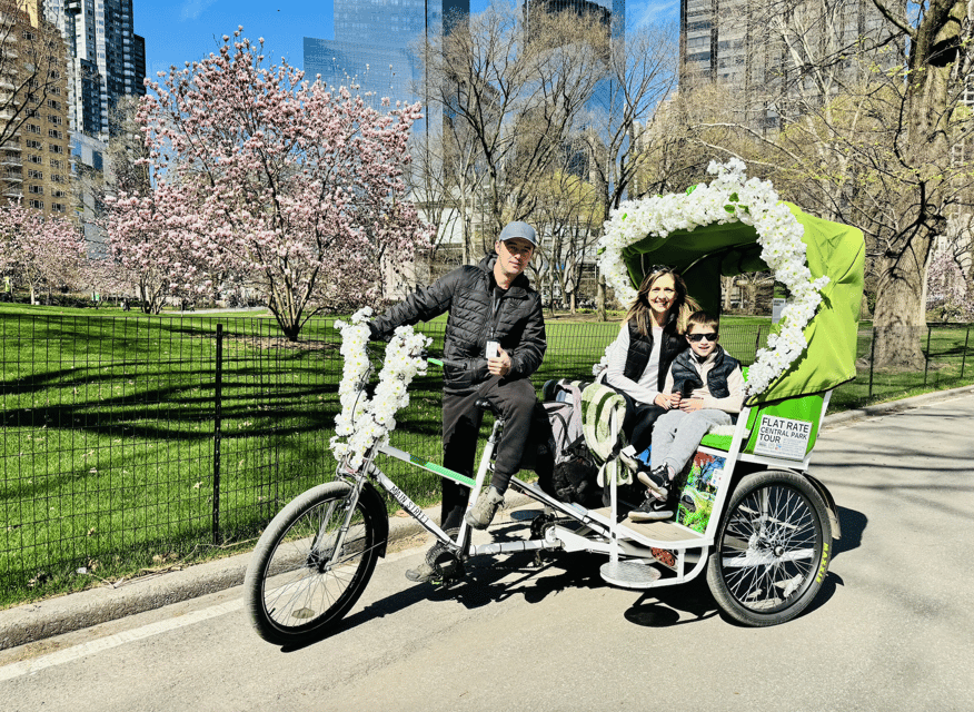 NYC: Central Park Rickshaw Tour / Private and Guided - Meeting at Starbucks near 57th and 58th (and how to make it smooth)