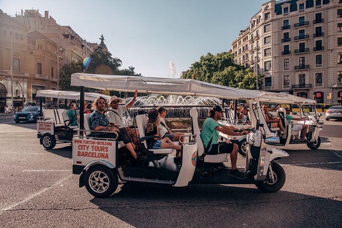 Official Tuk Tuk BCN l Barcelona 3 Hours City Tour - Quick Hits Before You Ride