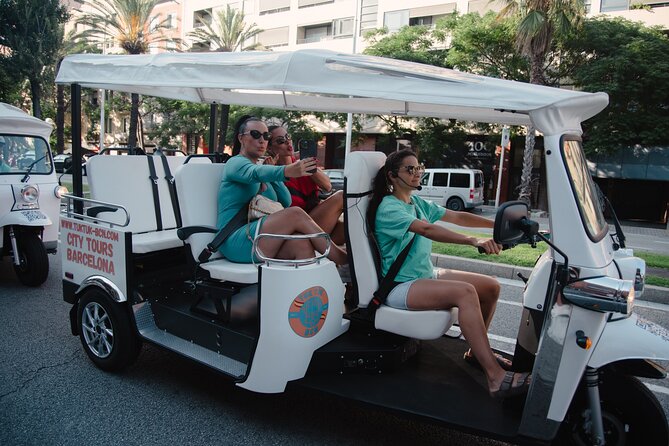 Official Tuk Tuk BCN l Barcelona 3 Hours City Tour - MNAC Building Views From Its Steps