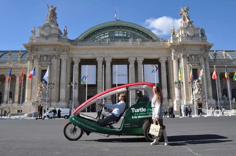 Paris: 2 hours Emily Tour in a Private Rickshaw bike - Private rickshaw-bike travel: what you gain (and what you don’t)