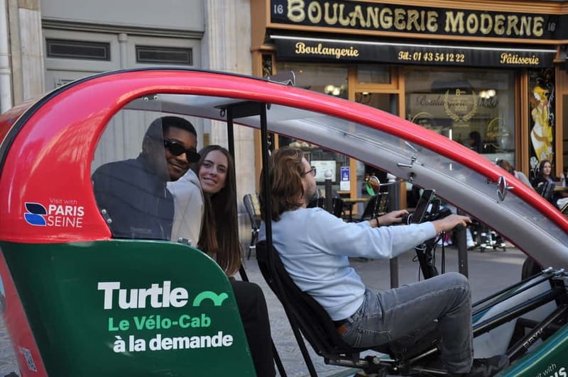 Paris: 2 hours Emily Tour in a Private Rickshaw bike - The route: iconic Emily stops plus classic Paris postcards