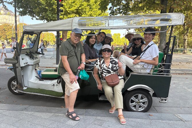 Paris 3 hour Private Sightseeing Tour in Electric Tuk Tuk - Key things to notice before you go