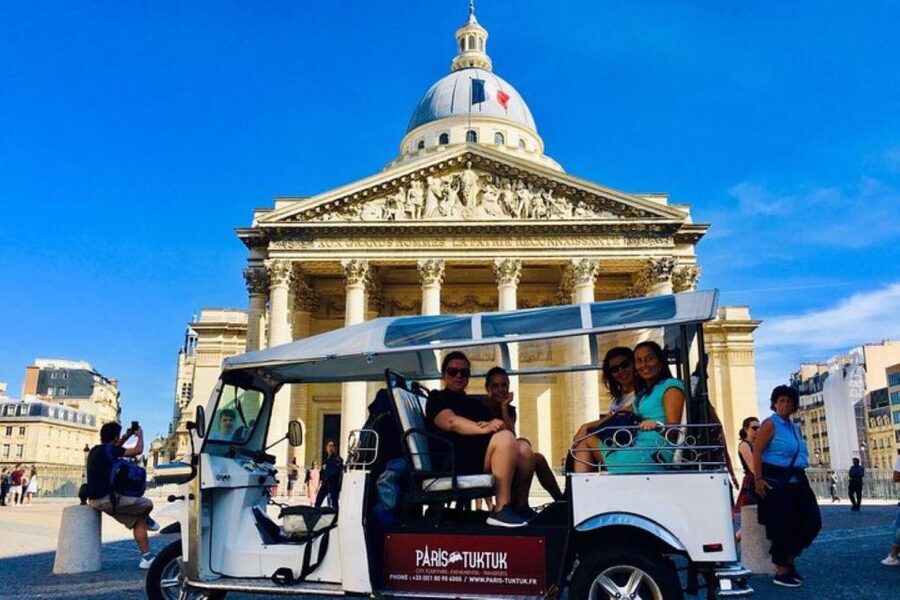 Paris: Most Iconic Monuments Guided Tour by Tuk Tuk - Musée d’Orsay, Petit Palais, and Grand Palais: Art and Architecture on the Route