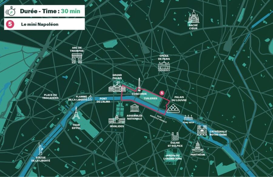 Paris : Private guided tour in Rickshaw bike - Napoléon - Comfort, WiFi, and rules that actually matter