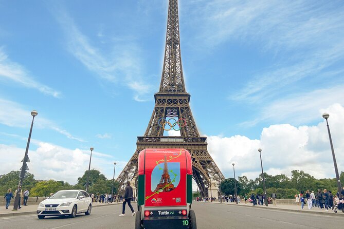 Paris Private Sightseeing Guided Tour by Electric Rickshaw - Arc de Triomphe de l’Étoile and the Starburst Idea