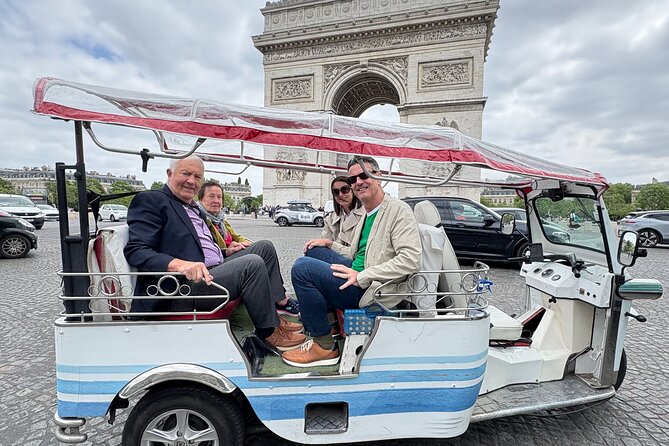 Paris Sightseeing by Tuk Tuk Golf Cart 2 hours - Price and value: what $150.18 buys you in real terms