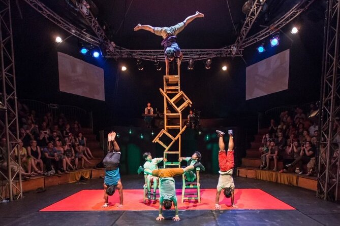 Phare, The Cambodian Circus with Round-Trip Tuk Tuk Transfer - Pre-show time: souvenirs, snacks, and a quick photo moment