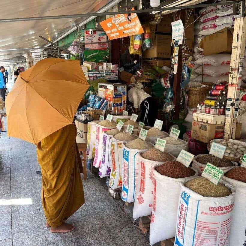 Phnom Penh | Food & Street Art Half Day Tour by Tuk Tuk - Wat Botum Park: When the Tour Adds a Religious Lens