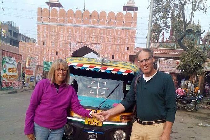 Pink City Private 2 day TukTuk Tour with Free Pickup. - Day 1 route: Pink City gate photos and City Palace in the heart of Jaipur