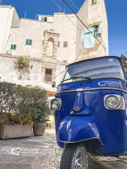 Polignano a Mare: Coast to Coast TukTuk Tour - Portalga beach stop and quiet “photo spots” that feel local