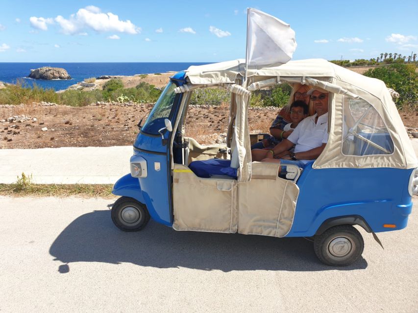 Polignano a Mare: Scenic Tuk-Tuk Tour Along the Coast - Riding the Ape Calessino: the feel-good way to see Polignano quickly