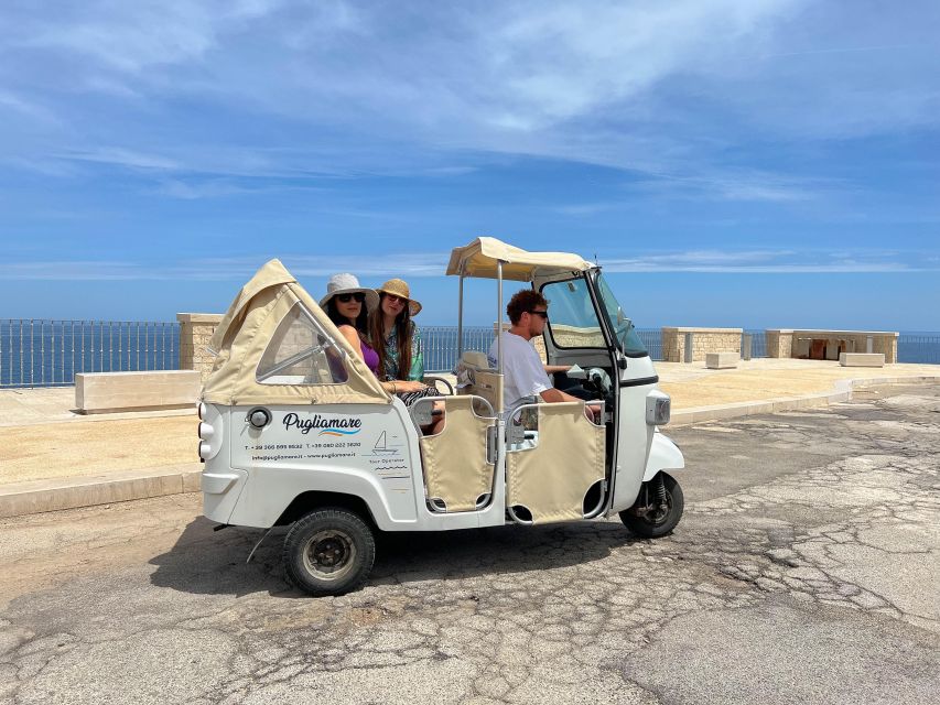 Polignano a Mare: Scenic Tuk-Tuk Tour Along the Coast - Guides make the difference: humor, anecdotes, and a smooth pace