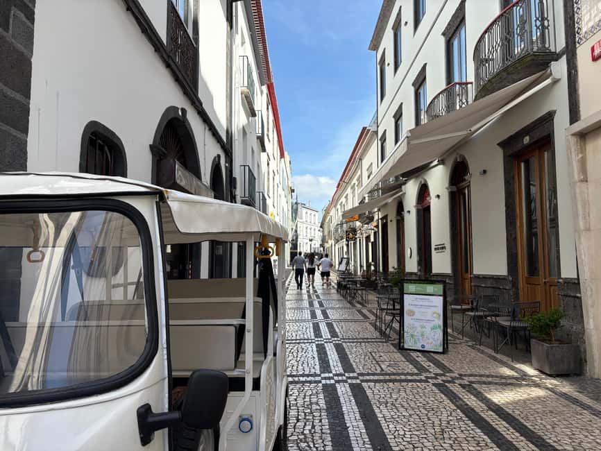 Ponta Delgada: Private City Tour by Electric Tuk Tuk - Electric Tuk Tuks in Ponta Delgada: the ride that sets the pace