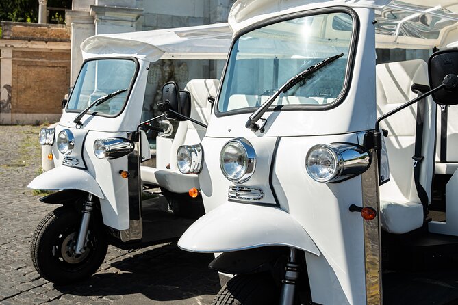 Private 2 Hour VIP Tuk Tuk Tour with Hotel Pickup and Prosecco - Caracalla Baths: the “Roman life” stop with free entry