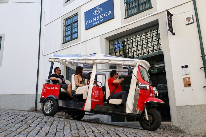 Private 4 Hour Tuk Tuk Tour with Port Wine Cellar Visit & Tasting - Crystal Palace Gardens and a skyline bell tower: views with a breather