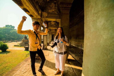 Private Angkor Sunrise, Guide Breakfast and Tuktuk included - Tuktuk + private guide: how this tour stays flexible