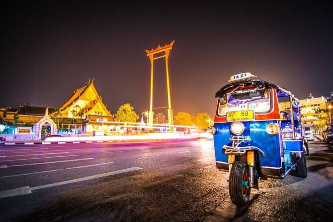 Private Bangkok Night City Tour by Tuk-Tuk with Thai Food - Starting at Krung Thonburi BTS at 5:00 pm
