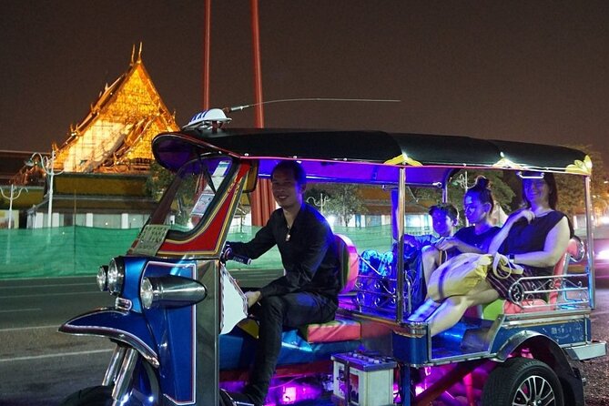 Private Bangkok Night City Tour by Tuk-Tuk with Thai Food - Rattanakosin: back across the river for the old-city landmarks
