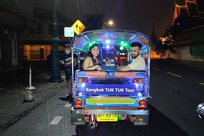 Private Bangkok Night City Tour by Tuk-Tuk with Thai Food - Dinner time: Thai food at a local restaurant