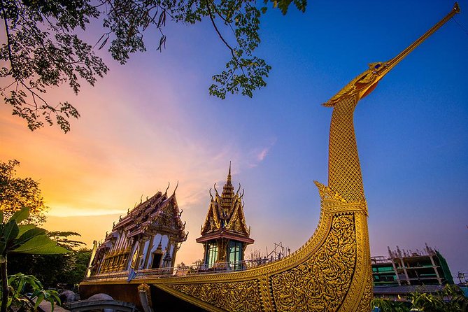 Private Bangkok Tuk Tuk Sunset Long-tail Night Lights - Chao Phraya River cruise for first skyline angles