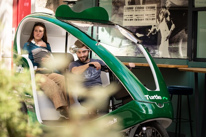 Private City-Tour by rickshaw bike in Paris : The "Napoléon" - The French democracy stop and the former train-station museum moment