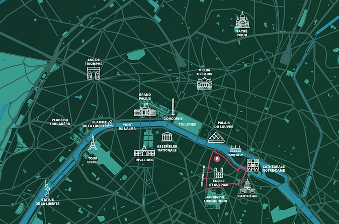 Private City-Tour by rickshaw bike in Paris: The "Saint-Germain" - The Pantheon: Big Architecture in a Short Pause