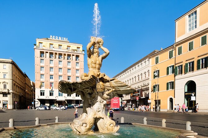 Private Electric Tuk Tuk Tour in Rome - Piazza Barberini and the Triton Fountain: Baroque drama in the first minutes