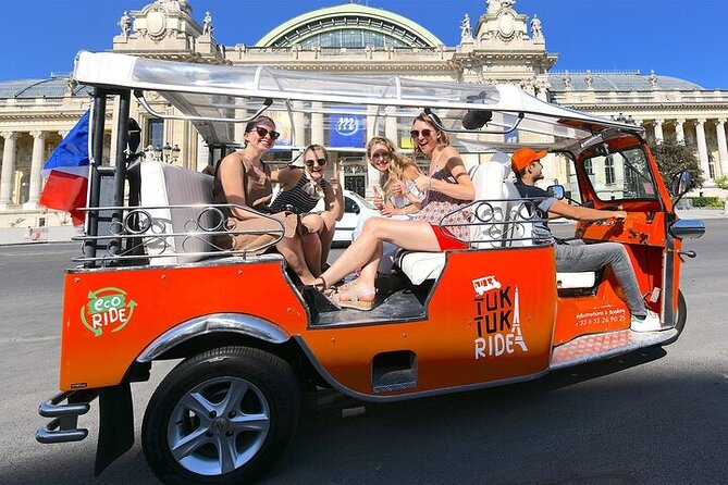 Private Electric TukTuk tour in Paris ( 2 hours ) - Electric tuktuk in Paris: why this format works so well