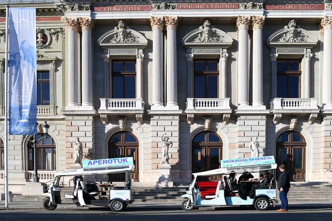 Private Guided Geneva 1 Hour TukTuk City Tour - Jet d’Eau: the 140-meter photo moment you can’t skip