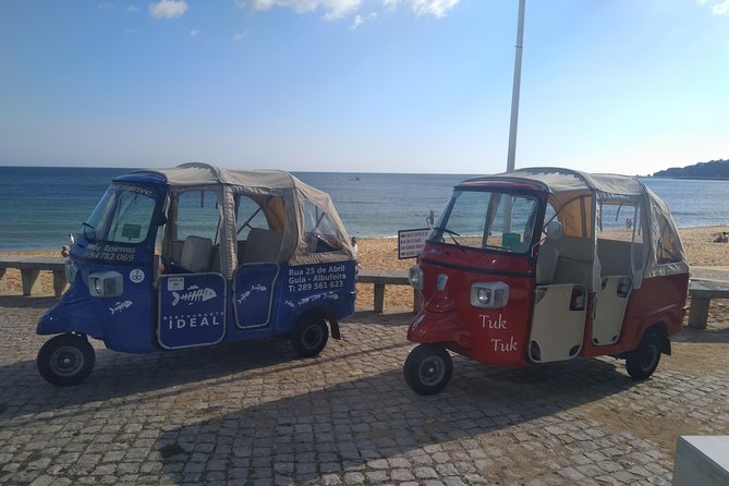Private Guided Tuk-Tuk Tour with Pick-Up and Drop-Off of Albufeira - Coastal viewpoints and beach scenery: why the tuk-tuk beats a bus