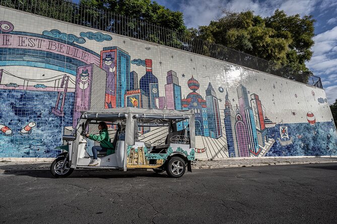 Private Lisbon Sightseeing Tuk-Tuk Tour: Alfama, Belém & More - Chiado & Carmo, Bairro Alto, and Parque Eduardo VII: how the city changes mood