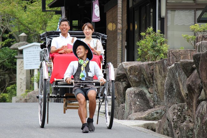 Private Miyajima Rickshaw Tour Including Itsukushima Shrine - Booking smart for timing and meeting points