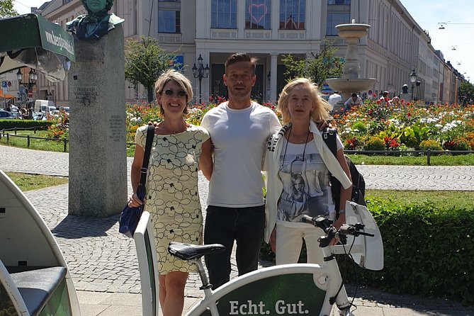 Private Munich Rickshaw City Tour and English Garden - Max-Joseph-Platz: The “Italian Flair” Side of Munich