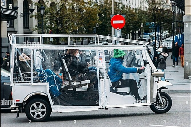 Private Panoramic Tuk Tuk Tour in Madrid - Driver guide impact: why names like Francisco, Haitam, and Christine show up