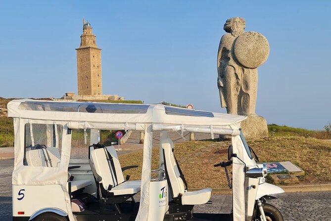 Private PREMIUM Tour EN Tuk tuk A Coruña - From Glass Galleries to Plaza de María Pita: The City’s “Why”