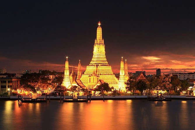 Private Tour : Bangkok Night Tour and Street food By Tuk Tuk and Boat - Chao Phraya at night: Wat Arun and the bridges you’ll remember