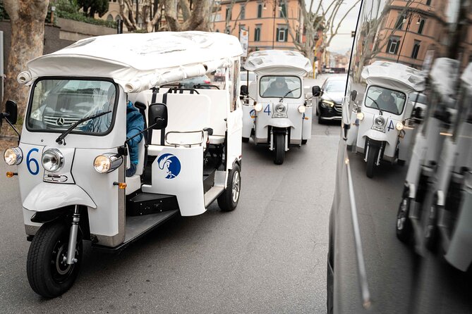 Private Tuk Tuk Tour in Rome - The point of a private electric tuk-tuk tour in Rome