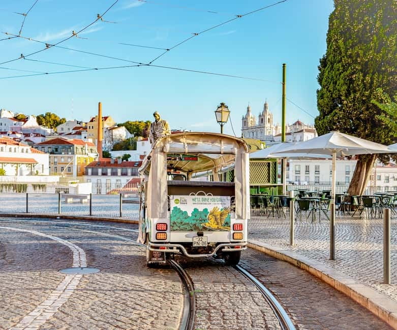 Private Tuk Tuk Tour Lisbon Old Town - Largo do Terreiro do Trigo, Santa Engracia, and Campo das Cebolas
