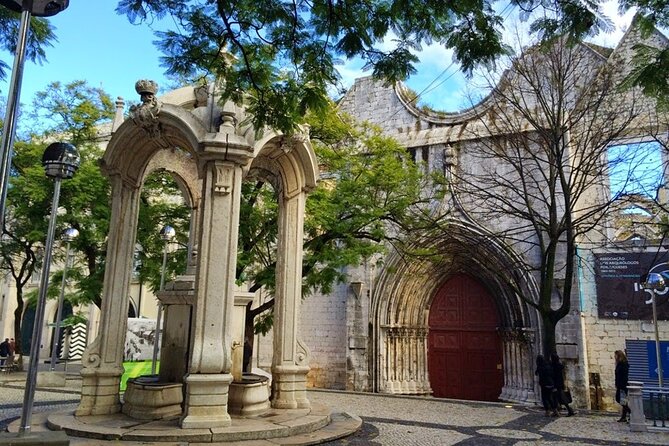 Private Tuk Tuk Tour through Bairro Alto and Chiado - Largo do Carmo and the Carmo Convent story