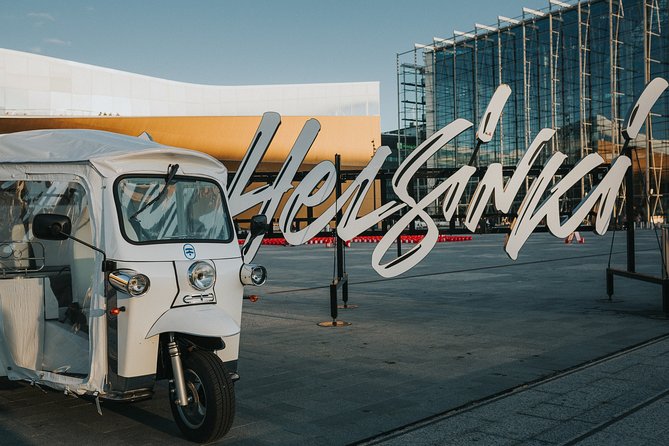Private TukTuk guided tour in Helsinki 1,5 hours - Why a private tukTuk works so well for Helsinki orientation