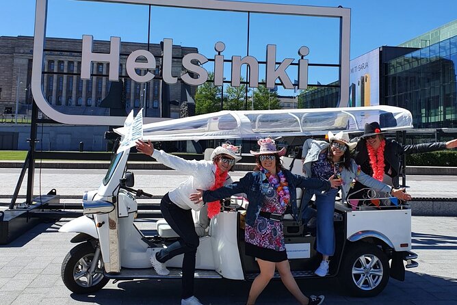Private TukTuk guided tour in Helsinki 1,5 hours - What’s included, what isn’t, and what you should bring