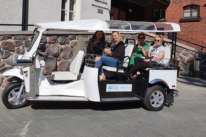 Private TukTuk guided Tour in Helsinki 2,5 hrs - Helsinki railway station and the modern mix you can’t fake