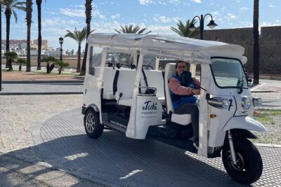 Private VIP Tour in Tuk Tuk Cadiz - Getting started at Muelle Alfonso XIII: port views and old-fort context