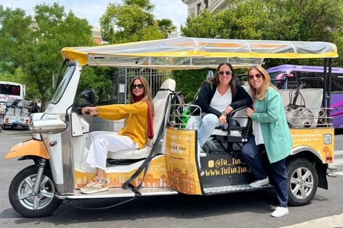 Privately Guided Panoramic Tour in Yellow Tuk Tuk from Madrid - Yellow Tuk Tuk Madrid: A Fast, Fun City-Orientation Tool