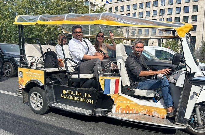 Privately Guided Panoramic Tour in Yellow Tuk Tuk from Madrid - Price and Value: Paying for Speed, Not Tickets