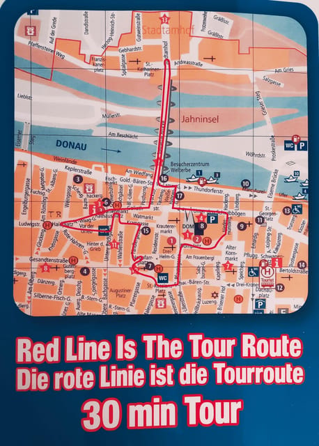 Regensburg citytour rickshaw-pedicab - Key highlights at a glance