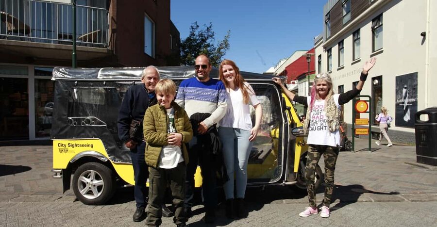 Reykjavík Tuk Tuk Tour - Meeting Point and Getting Oriented in Downtown Reykjavik