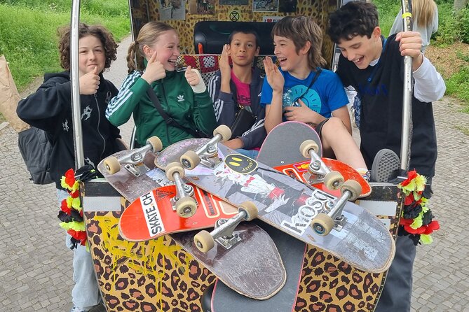 Rickshaw Sightseeing City Tours Berlin - Rikscha Tours - WW2 to the Wall: Topography of Terror, the Berlin Wall memorial, and Checkpoint Charlie