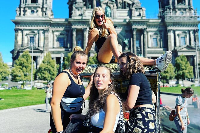 Rickshaw Sightseeing City Tours Berlin - Rikscha Tours - Gendarmenmarkt classics: Deutscher Dom and Konzerthaus on the same stretch