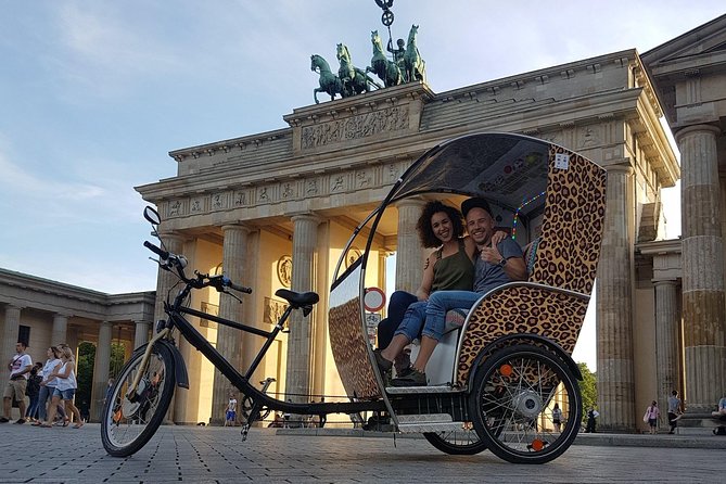 Rickshaw Sightseeing Tours Berlin - Highlights Berlin - Rickshaw city tour - How This CO2-Free Leo E-Rickshaw Cuts Through Berlin Stress